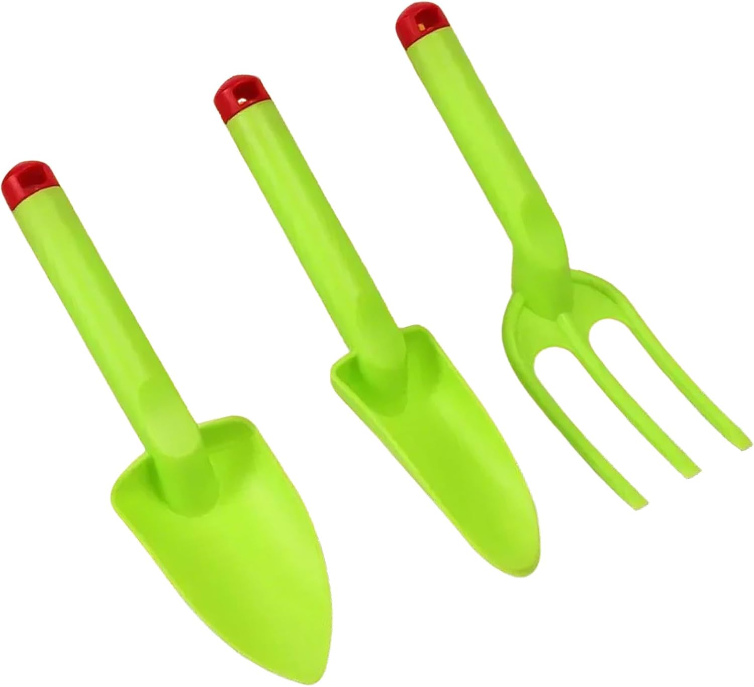 Children's Sand Digging Tool Set Of 3 With Ergonomic Handles Shovel Fork Enhances Creativity And Motor Skills MissFlowery