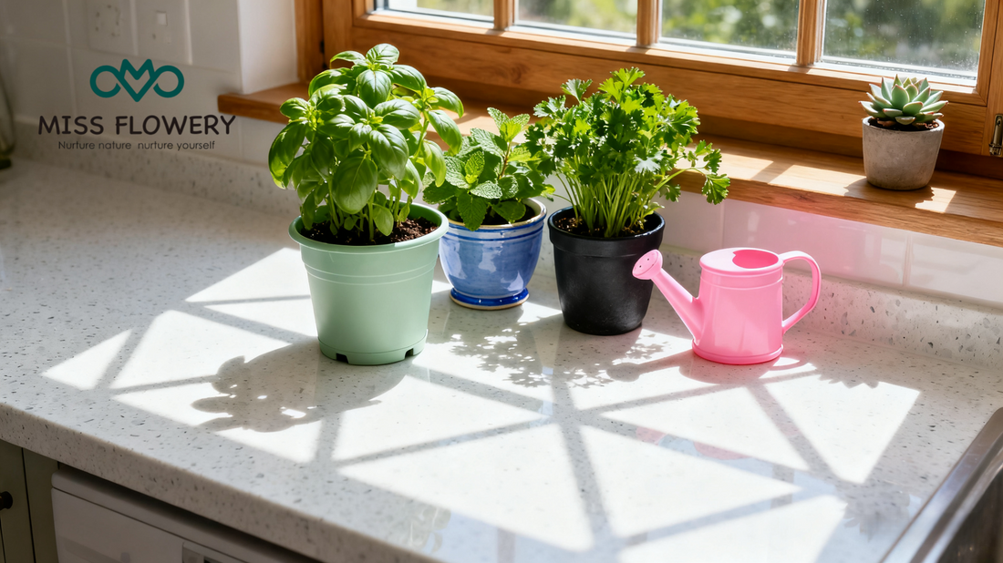 How to Grow Herbs on Your Kitchen Counter: Turn Your Space Into an Indoor Herb Garden