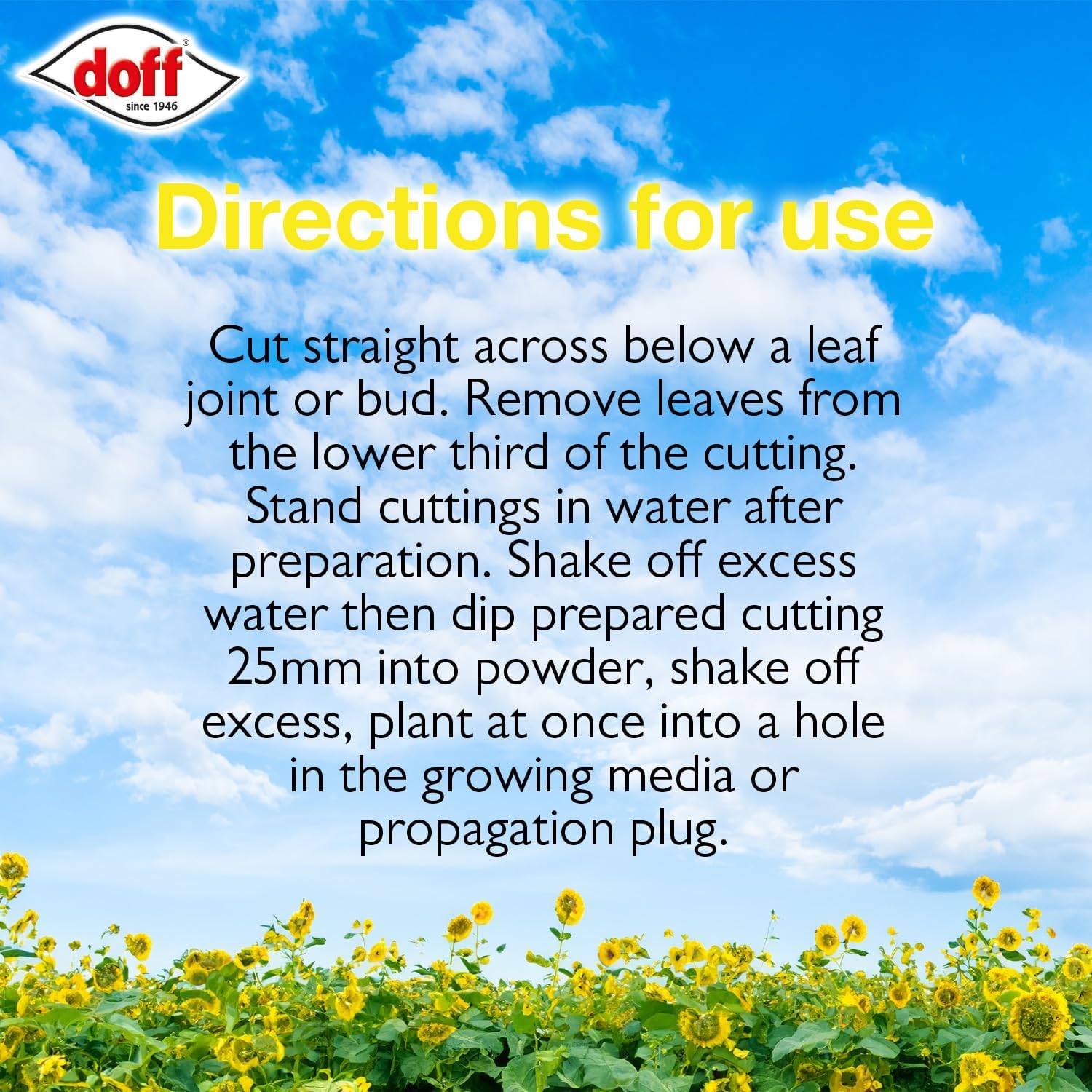 Hormone Rooting Powder Plant and Cuttings 75g Dibber Pack Rootings Power MissFlowery