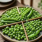 MissFlowery Nature Select Pea Organic Seeds - 100 Sugar Snap Pea Seeds for Spring Gardening Fresh Produce Needs Organic Quality MissFlowery
