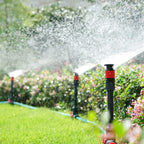 Multi-Adjustable Flex Design Garden Sprinkler with Extension Set, Great for DIY Gardening Product MissFlowery