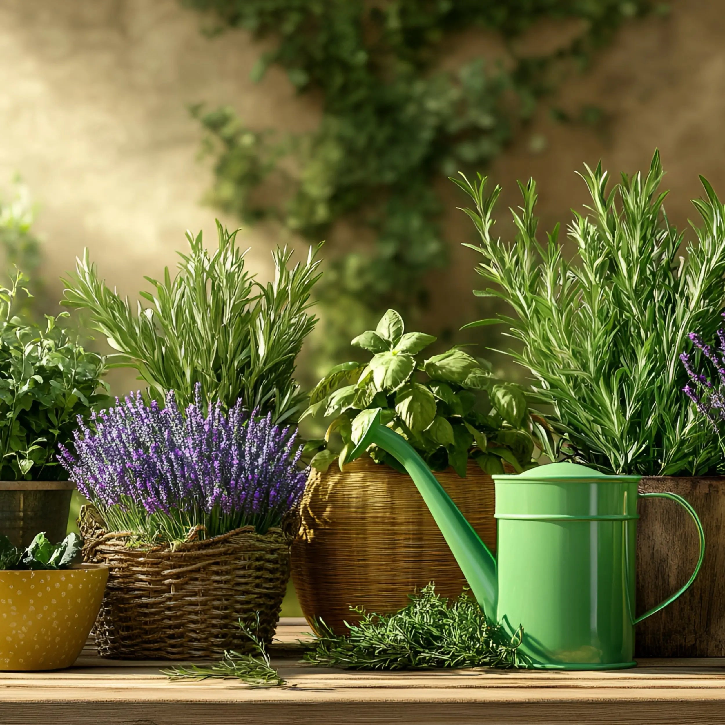 Rosemary Seeds Pack - 300 High Germinating 𝗡𝗢𝗡-𝗚𝗠𝗢, 𝗨𝗦𝗔-𝗦𝗢𝗨𝗥𝗖𝗘𝗗 Heirloom Herb Seeds for Planting in Indoor or Outdoor Herb Gardens (Salvia rosmarinus) MissFlowery