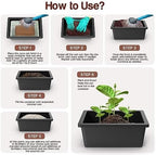 Premium Coconut Coir Bricks | 10 Bricks / 650 Grams Each / 1.5 Pounds Each | Low EC Triple-Washed | OMRI Listed | Perfect As Hydroponics Garden Soil | 100% Organic and Eco-Friendly | Great Seed Bed MissFlowery