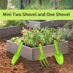 Children's Sand Digging Tool Set Of 3 With Ergonomic Handles Shovel Fork Enhances Creativity And Motor Skills MissFlowery