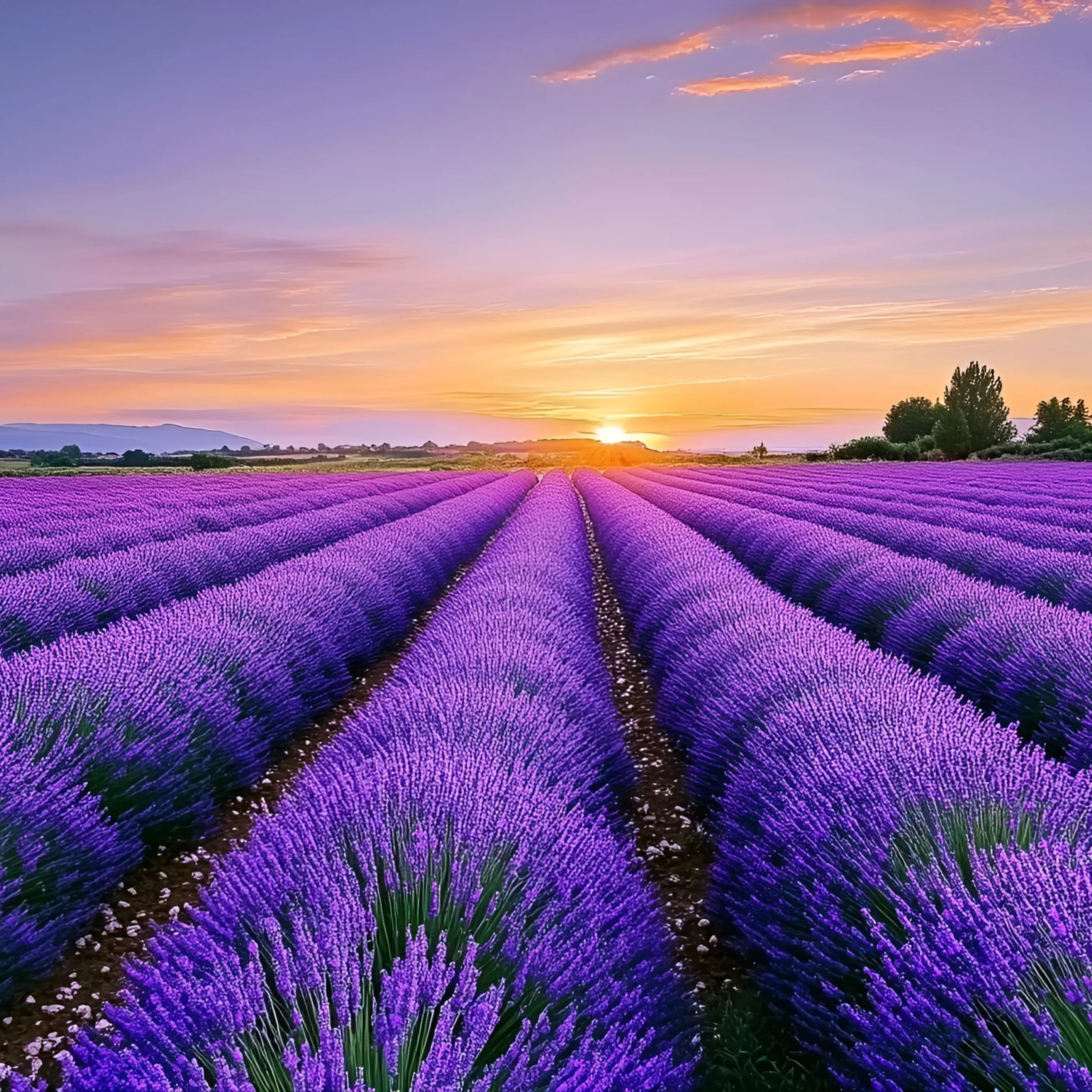 𝗨𝗦𝗔 𝗣𝗥𝗘𝗠𝗜𝗨𝗠 Lavender Seeds 3000 𝗡𝗢𝗡-𝗚𝗠𝗢 Wildflower Seed, for Planting Indoor Outdoor High Germination Flower Seeds MissFlowery