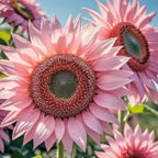 Sunflower Seeds Mix Pack 9 Colorful Varieties of Sun Flower Seeds to Plant - 2-10ft Tall Plants, Pollinator Friendly 𝗡𝗢𝗡-𝗚𝗠𝗢 𝗨𝗦𝗔 – Easy to Grow, High Germination MissFlowery